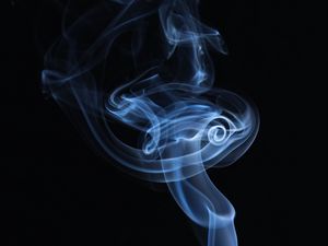 Preview wallpaper smoke, dark, black, macro