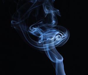 Preview wallpaper smoke, dark, black, macro