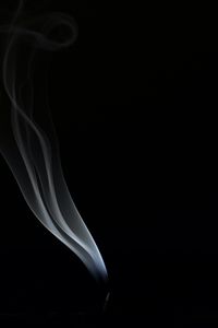 Preview wallpaper smoke, dark, black, minimalism