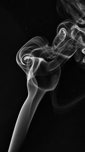 Preview wallpaper smoke, dark, bw