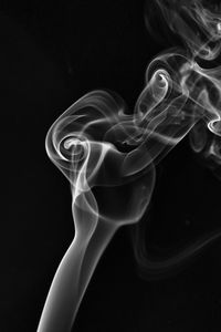 Preview wallpaper smoke, dark, bw