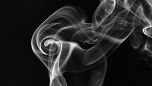 Preview wallpaper smoke, dark, bw