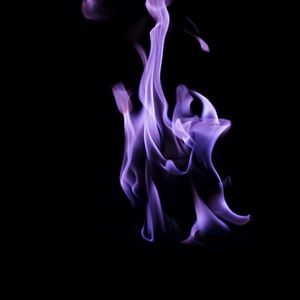 Preview wallpaper smoke, fire, color, purple, dark