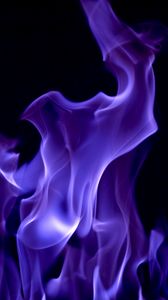 Preview wallpaper smoke, fire, color, purple