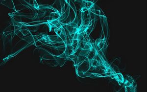 Preview wallpaper smoke, lines, wavy, background