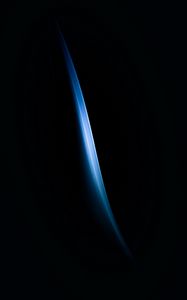 Preview wallpaper smoke, minimalism, blue, black, darkness