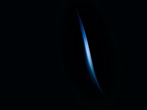 Preview wallpaper smoke, minimalism, blue, black, darkness