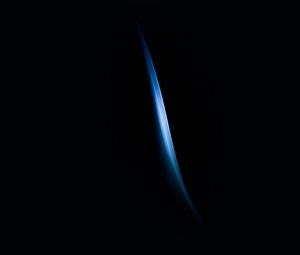 Preview wallpaper smoke, minimalism, blue, black, darkness