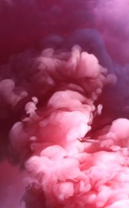 Preview wallpaper smoke, pink, shroud