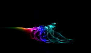 Preview wallpaper smoke, shape, colorful, bright