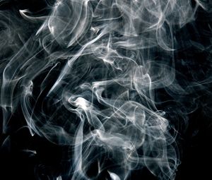 Preview wallpaper smoke, shroud, smoke puffs, dark background