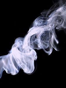 Preview wallpaper smoke, spiral, light, background