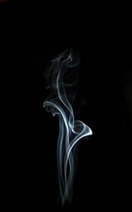 Preview wallpaper smoke, transparent, dark