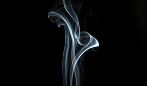 Preview wallpaper smoke, transparent, dark