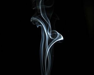 Preview wallpaper smoke, transparent, dark