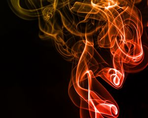 Preview wallpaper smoke, transparent, dark, abstraction