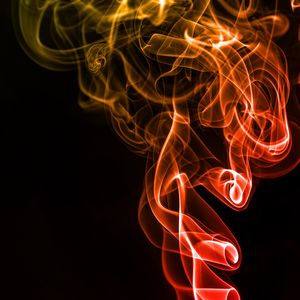 Preview wallpaper smoke, transparent, dark, abstraction