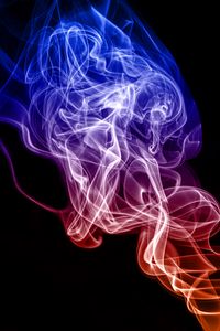 Preview wallpaper smoke, transparent, dark, abstraction, background