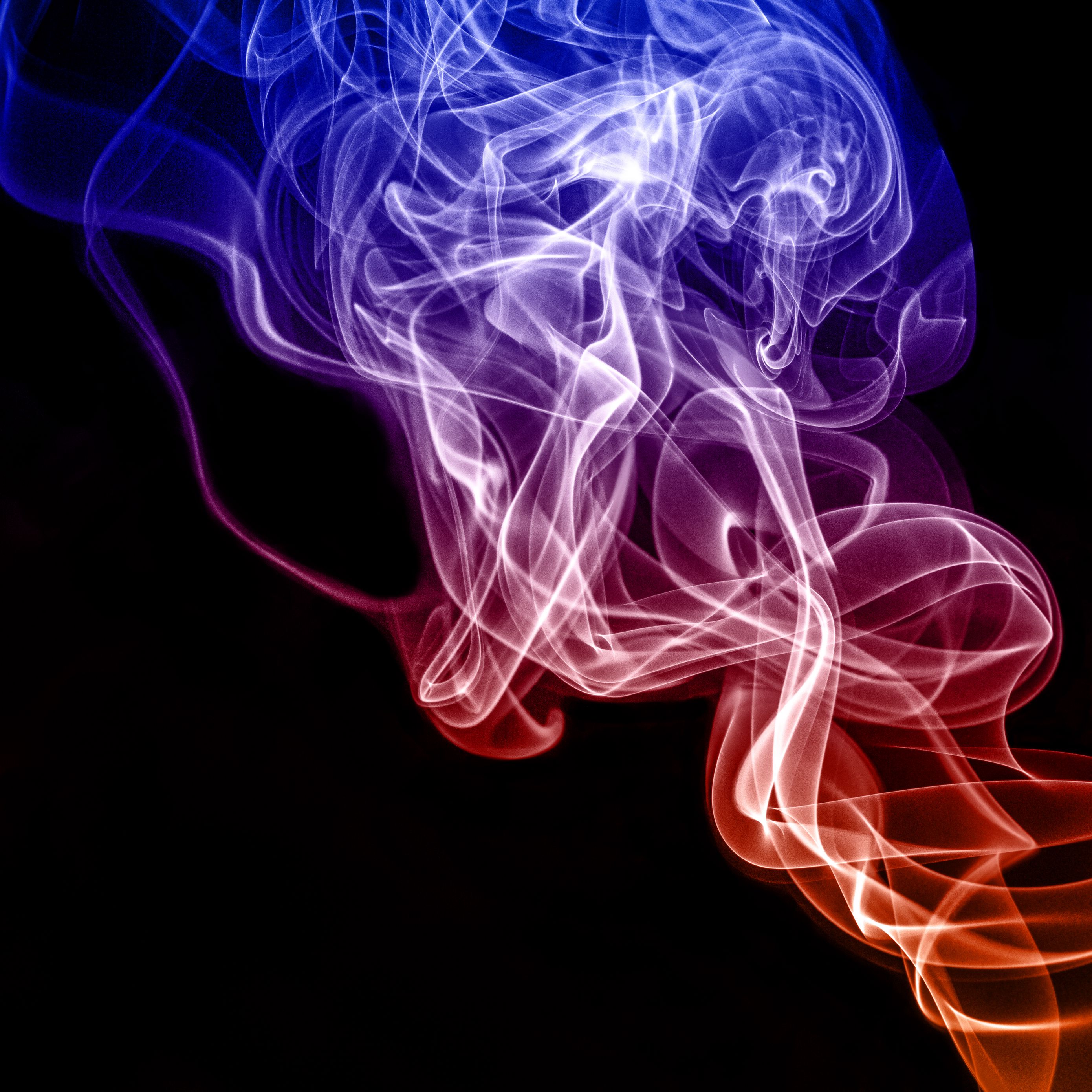 Download wallpaper 2780x2780 smoke, transparent, dark, abstraction ...