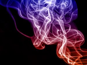 Preview wallpaper smoke, transparent, dark, abstraction, background