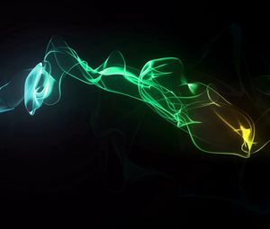 Preview wallpaper smoke, veil, colorful, background