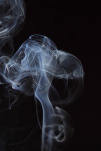 Preview wallpaper smoke, waves, curves, transparent, abstraction