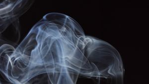 Preview wallpaper smoke, waves, curves, transparent, abstraction