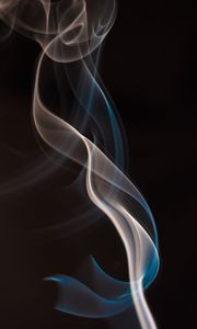 Preview wallpaper smoke, waves, transparent, abstraction