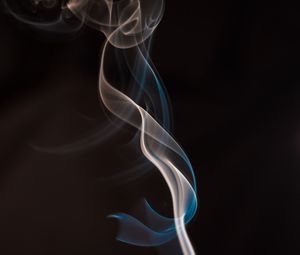 Preview wallpaper smoke, waves, transparent, abstraction
