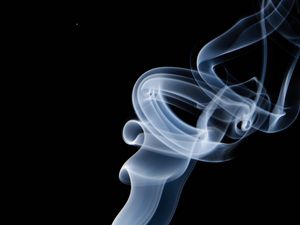 Preview wallpaper smoke, waves, transparent, abstraction, darkness