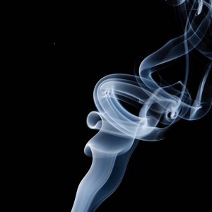 Preview wallpaper smoke, waves, transparent, abstraction, darkness
