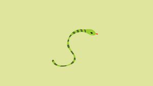 Preview wallpaper snake, minimalism, background, line