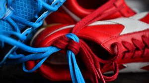 Preview wallpaper sneakers, shoelaces, sports