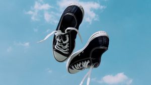 Preview wallpaper sneakers, shoes, sky