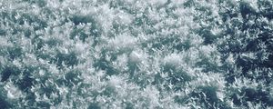 Preview wallpaper snow, background, relief, macro, white