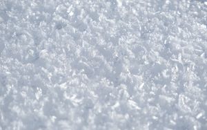 Preview wallpaper snow, frost, white, macro