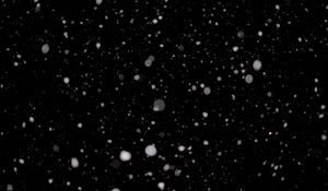 Preview wallpaper snow, glare, points, black