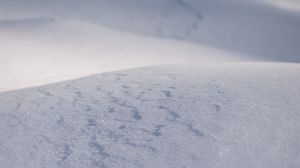 Preview wallpaper snow, hills, white, winter