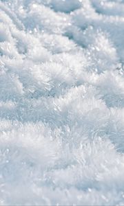 Preview wallpaper snow, macro, crystals, white