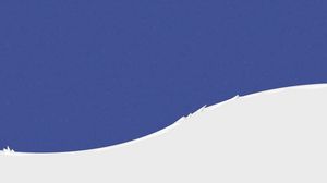 Preview wallpaper snow, mountain, hill