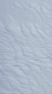 Preview wallpaper snow, relief, texture, white, gray