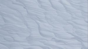 Preview wallpaper snow, relief, texture, white, gray