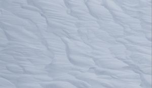 Preview wallpaper snow, relief, texture, white, gray