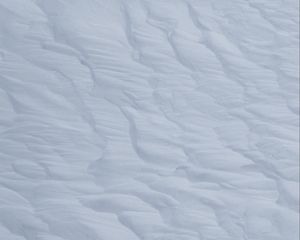 Preview wallpaper snow, relief, texture, white, gray