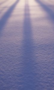 Preview wallpaper snow, shadow, light, background, purple