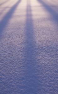 Preview wallpaper snow, shadow, light, background, purple