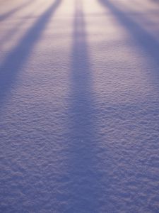 Preview wallpaper snow, shadow, light, background, purple