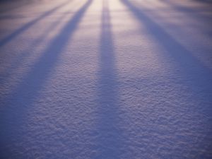 Preview wallpaper snow, shadow, light, background, purple