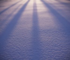 Preview wallpaper snow, shadow, light, background, purple