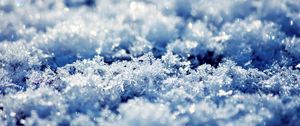 Preview wallpaper snow, surface, snowfields